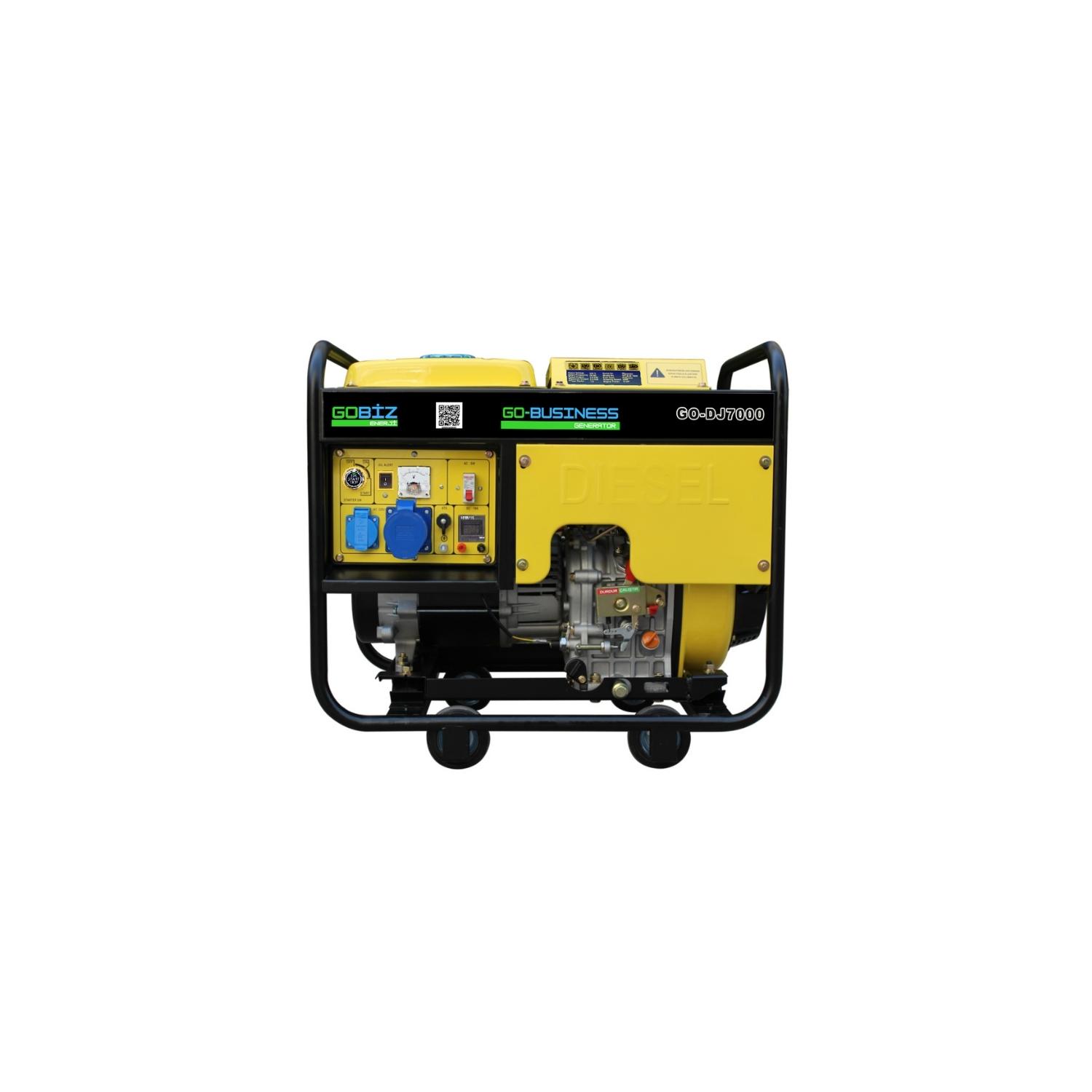6,9 kVA GENERATOR GO-DM7 GO-BUSINESS DIESEL GENERATOR