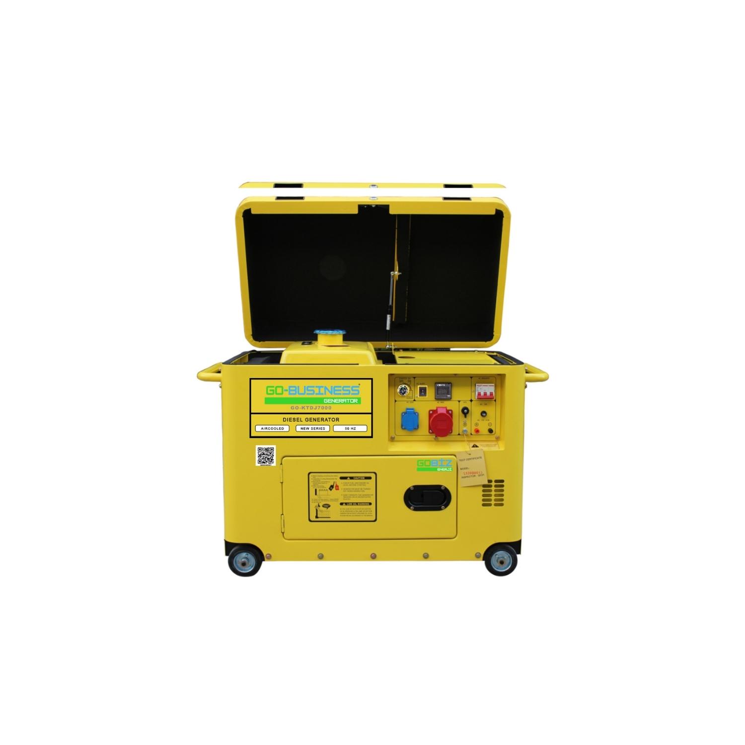 10 kVA GENERATOR GO-KDT12 GO-BUSINESS DIESEL GENERATOR