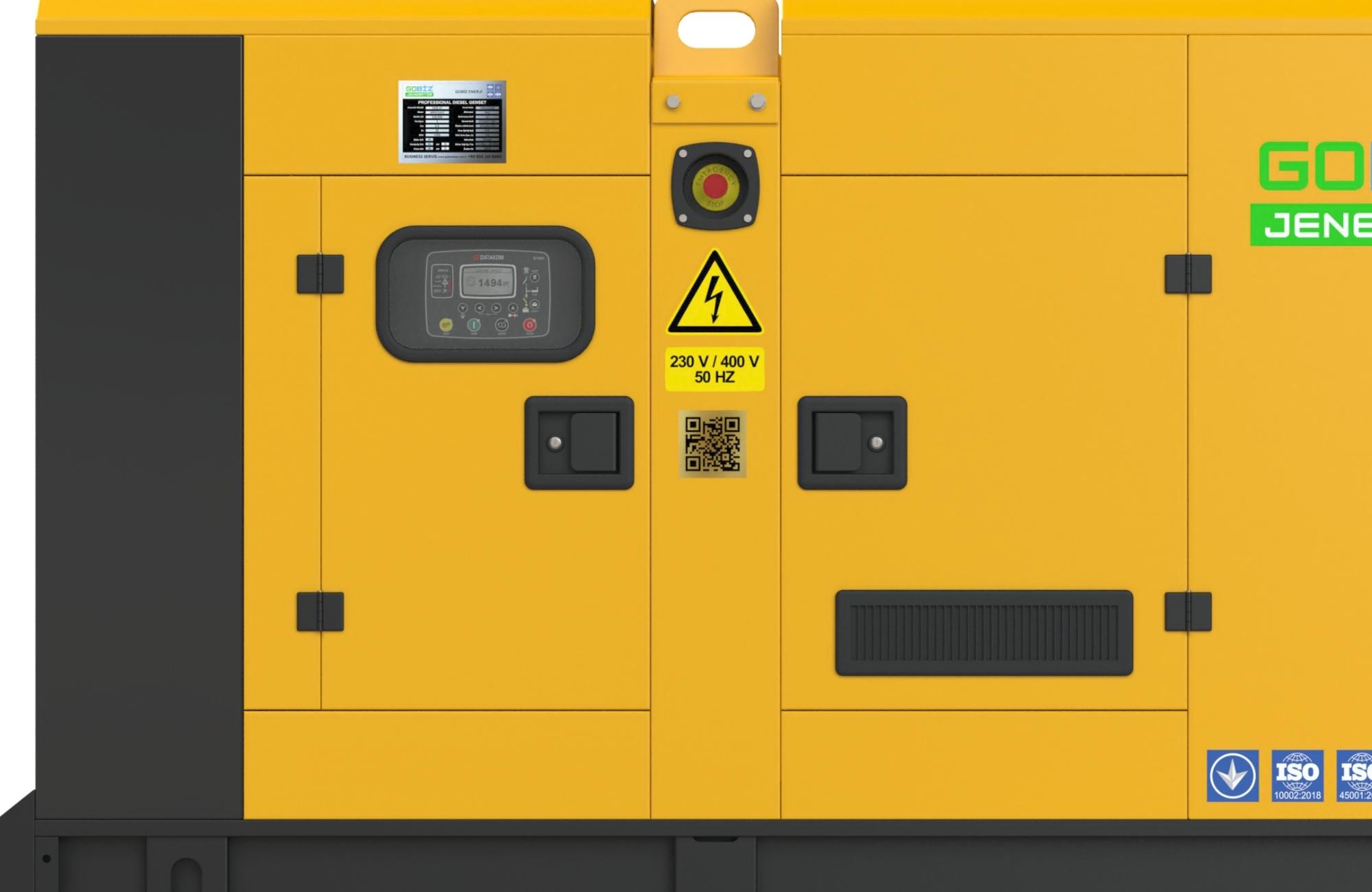 GO-BUSINESS JOHN DEERE 32kVA/25kW ДИЗЕЛЬ-ГЕНЕРАТОРНАЯ УСТАНОВКА