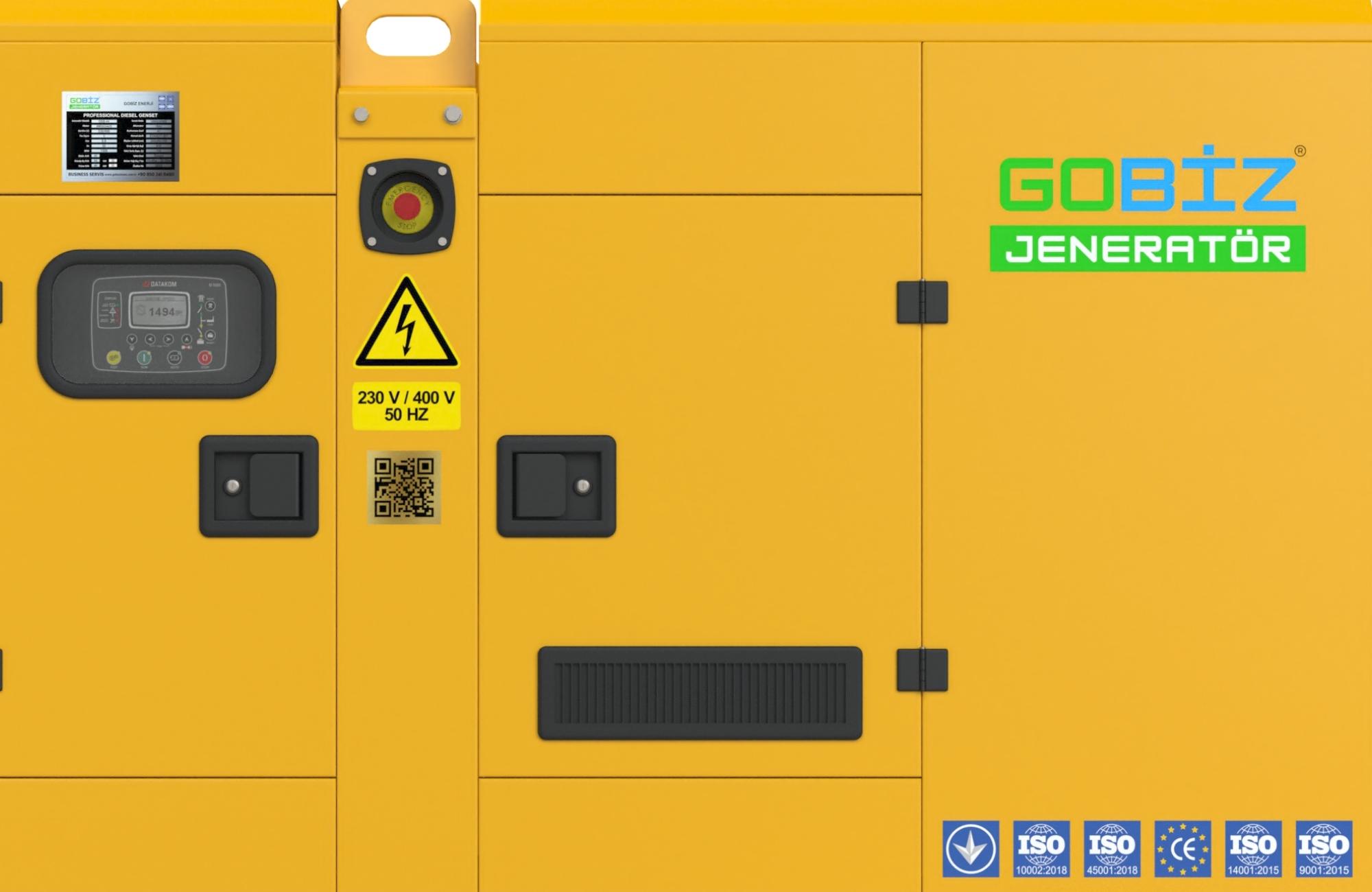 GO-BUSINESS RICARDO 170 kVA ДИЗЕЛЬ-ГЕНЕРАТОРНАЯ УСТАНОВКА